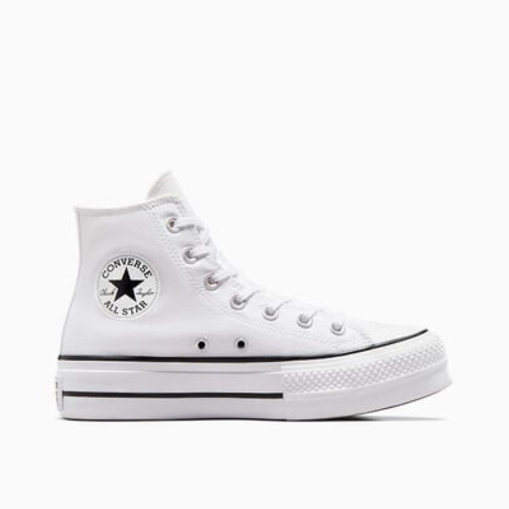 Chuck Taylor converse Eva lift hi top leather sneakers - Picture 11 of 11